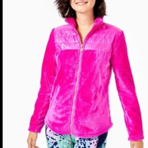 Lily Pulitzer NWT pink zip up!